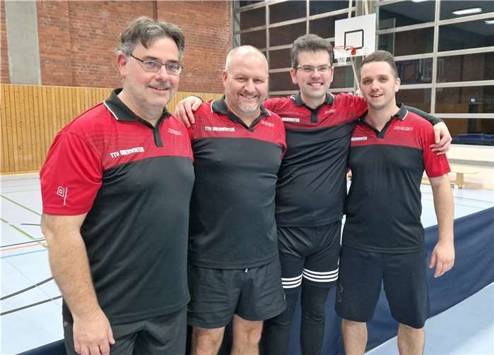 Die Oberwinterer Mannschaft.  Quelle: TTV Oberwinter