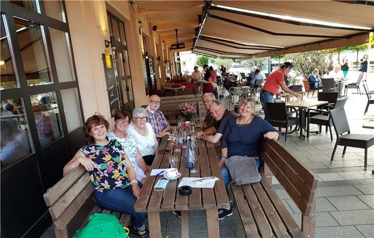 Die Oberwinterer Schützen trafen sich im kleinen Kreis, um über die aktuelle Lage des Vereins zu beraten.