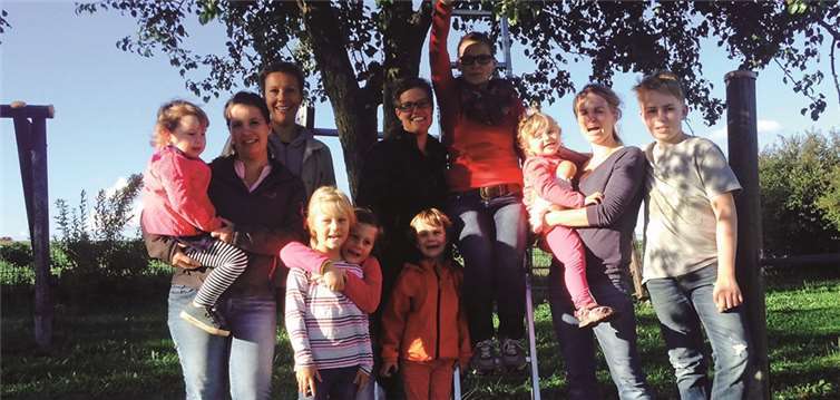 Die Obstsammelaktion war sehr ertragreich.privat