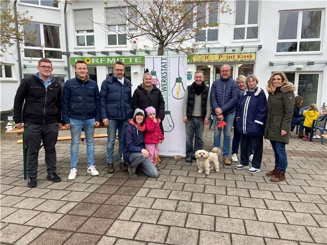 Die Oedinger Pflanzentauschbörse Mitte April in der Dorfmitte war ein voller Erfolg. Es gab ein großes Angebot an Garten-, Gemüse- und Zimmerpflanzen. Foto: privat