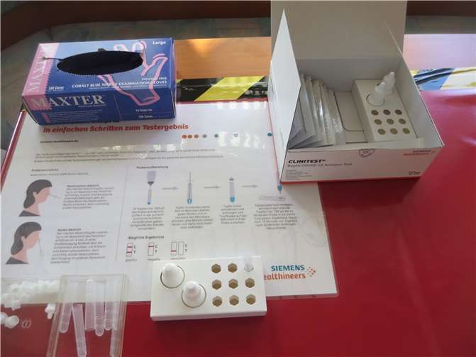 Die Öffnungszeiten des Corona-Schnelltestcenters in Rhens wurden aktualisiert.Foto: Thomas Bergmann, DRK Rhens