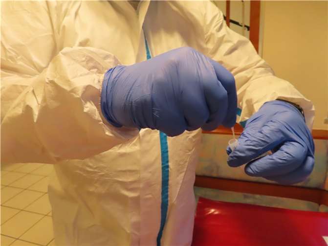 Die Öffnungszeiten des Corona-Schnelltestcenters in Rhens haben sich geändert. Foto: Thomas Bergmann,DRK Rhens