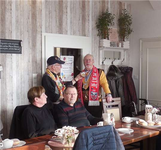 Die Ordensverleihung ist wie immer ein ganz besonderes Event gewesen. privat