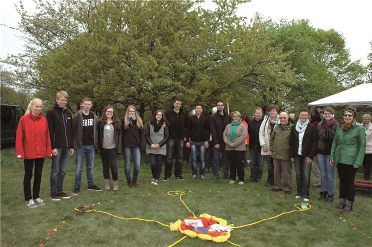 Die Organisatoren der Bergmesse.