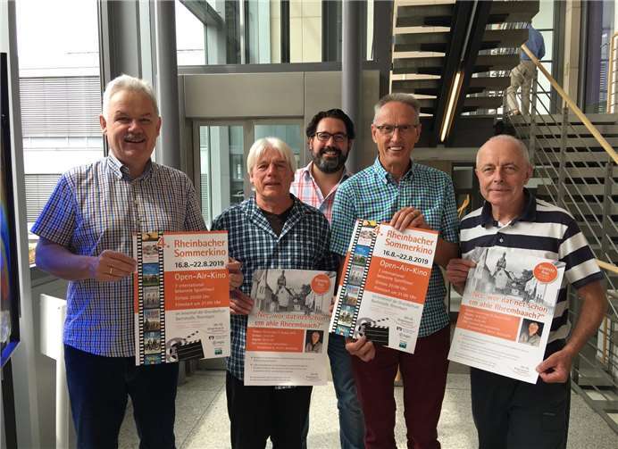 Die Organisatoren des Sommerkinos freuen sich auf zahlreiche Besucher.Foto: AMS