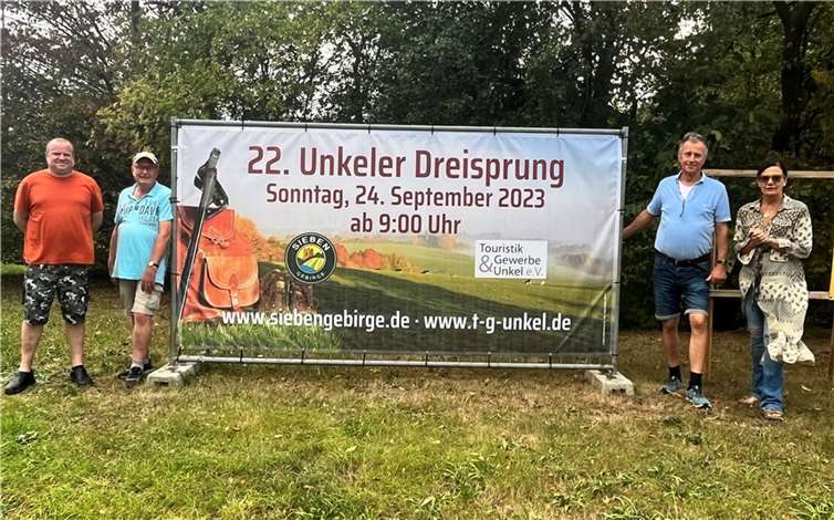 Die Organisatoren freuen sich auf den 22. Unkeler Dreisprung.  Foto: privat
