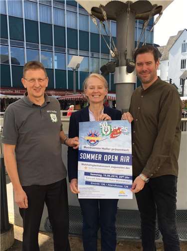 Die Organisatoren freuen sich auf ein musikalisches Sommerspektakel bei gutem Wetter und guter Laune. Foto: privat