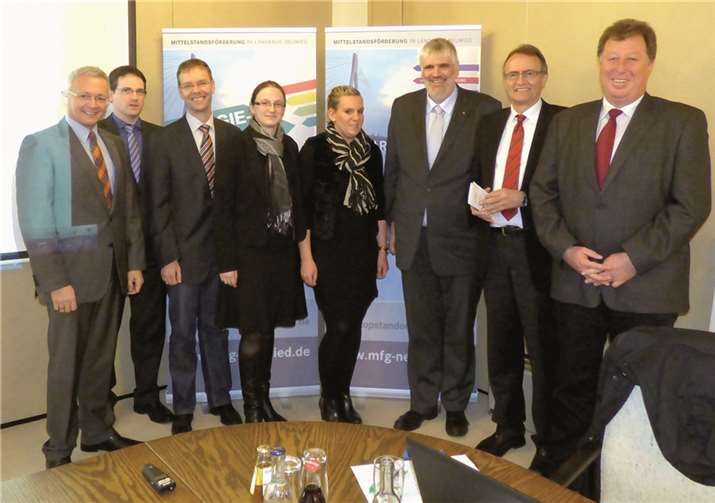 Die Organisatoren und Referenten freuen sich über eine gelungene Informationsveranstaltung. privat