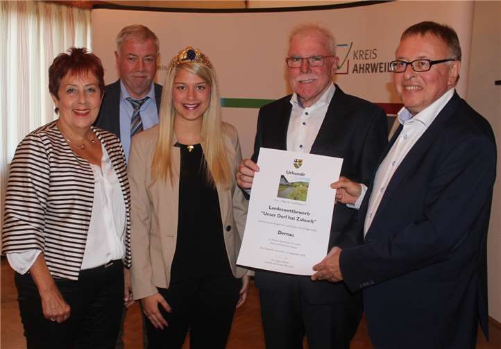 Die Ortsgemeinde Dernau belegte in der Sonderklasse den ersten Platz, gefolgt von Lantershofen und Walporzheim.