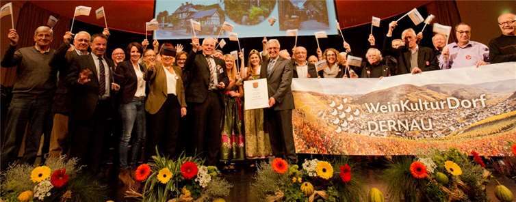 Die Ortsgemeinde Dernau erhielt die Auszeichnung „Gold“ in der Sonderklasse. Fotos: Melanie Bauer Photodesign
