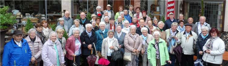 Die Ovvehöde-Senioren während ihrer Frühlingstour.Foto: privat