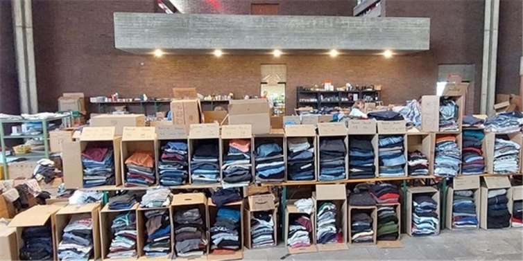 Die Palottikirche hat sich in ein Hilfszentrum verwandelt. Foto: privat