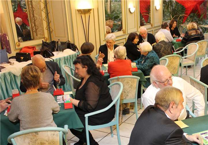 Die Partnerwechsel bei dem Individualturnier werden durch ein Computerprogramm gewählt und bringen so ordentlich Schwung ins Spiel. Foto: privat