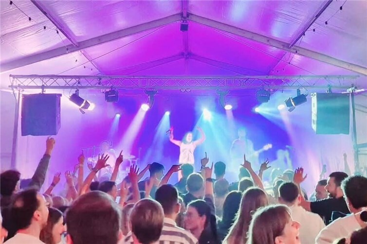 Die Partyband Meilenstein in Action!