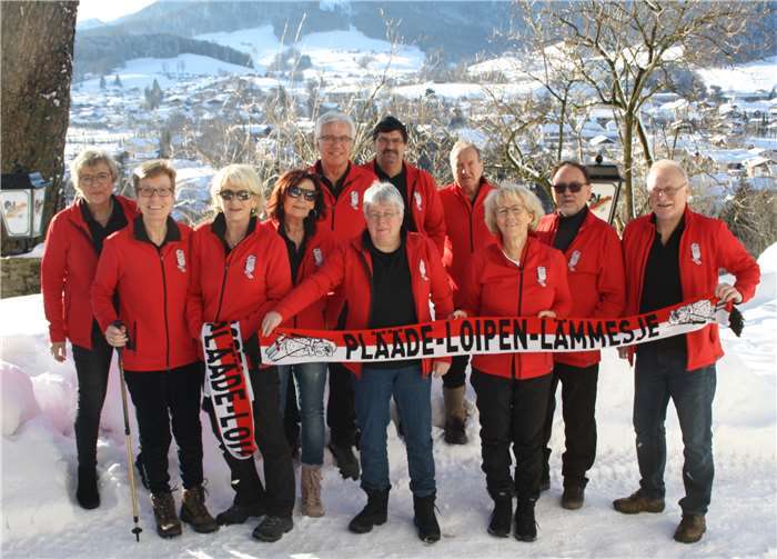 Die Pellenz war erneut durch Fans aus Plaidt, Nickenich und Ochtendung präsent im tief verschneiten Chiemgau. Foto: privat