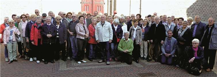 Die Peter und Paul-Kirche in Strealen war eine weitere Pilgerstation der Matthiasfreunde aus Mayen und Umgebung. PRESS
