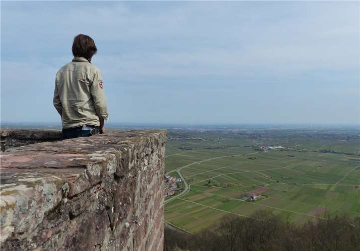 Die Pfadfinder konnten auch atemberaubende Ausblicke genießen.Foto: privat