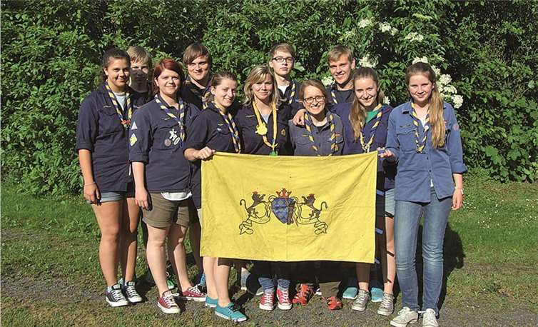 Die Pfadfinder planten die Zukunft des Stammes.privat