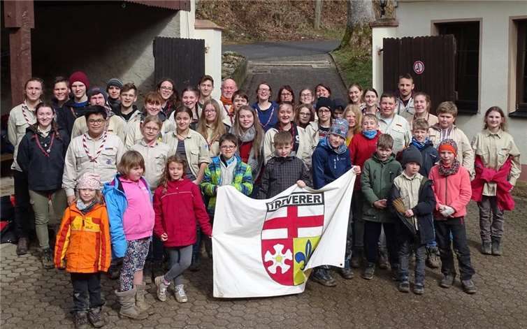 Die Pfadfinder verbrachten ein spannendes Wochenende in Ergeshausen. Foto: privat