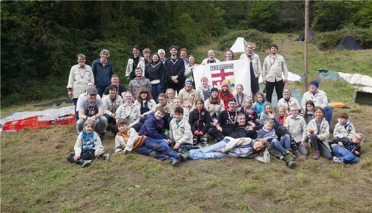 Die Pfadfinder verbrachten ein tolles Herbstlager. Quelle: Dieblicher Pfadfinder