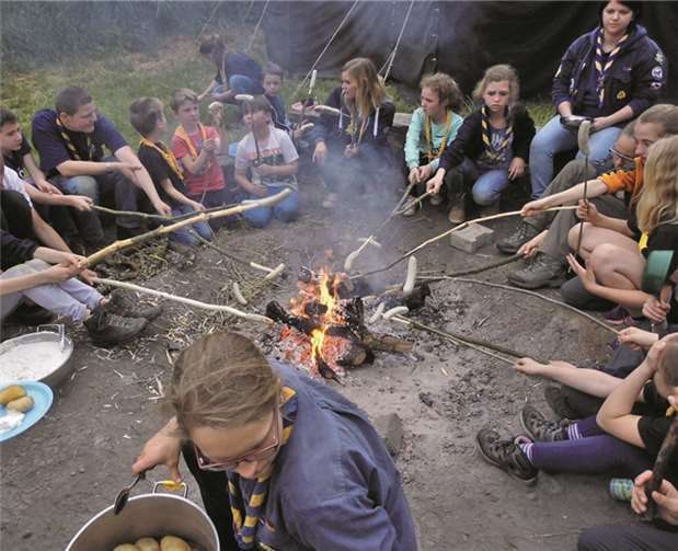 Die Pfadfinder von Robin Hood suchen ein neues Zuhause.privat