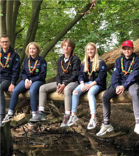 Die Pfadfinderinnen und Pfadfinder aus Wormersdorf verbracten eine tolle Zeit in Dinslaken. Foto: privat