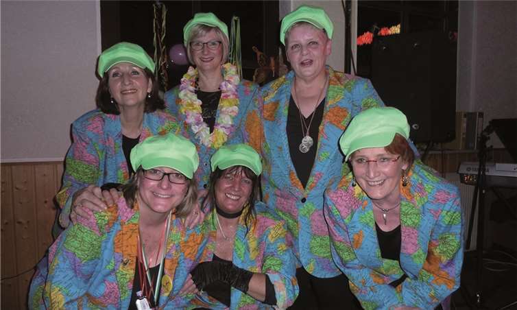 Die Pfaffenecker Möhnen lassen sich für den Weiberdonnerstag immer wieder etwas ganz Besonderes einfallen. privat