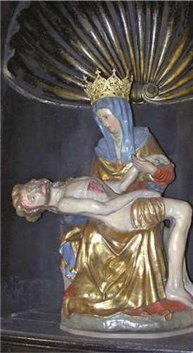 Die Pfarrkirche, mit dem Gnadenbild, konnte nach der Begrüßung bewundert werden. Foto: privat