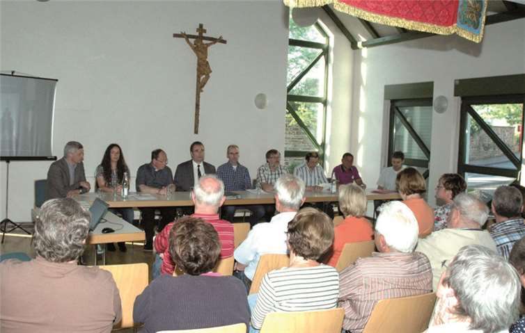 Die Pfarrversammlung in Barweiler war gut besucht. UM