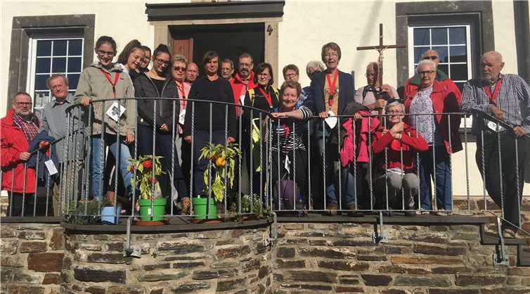 Die Pilger wurden herzlich zur Frühstückspause in der Pfarrei Ramersbach aufgenommen. Privat