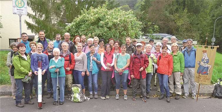 Die Pilgergruppe 2014. privat