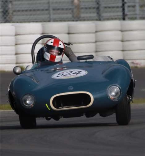 Die Piloten der historischen Autos fuhren am Limit.