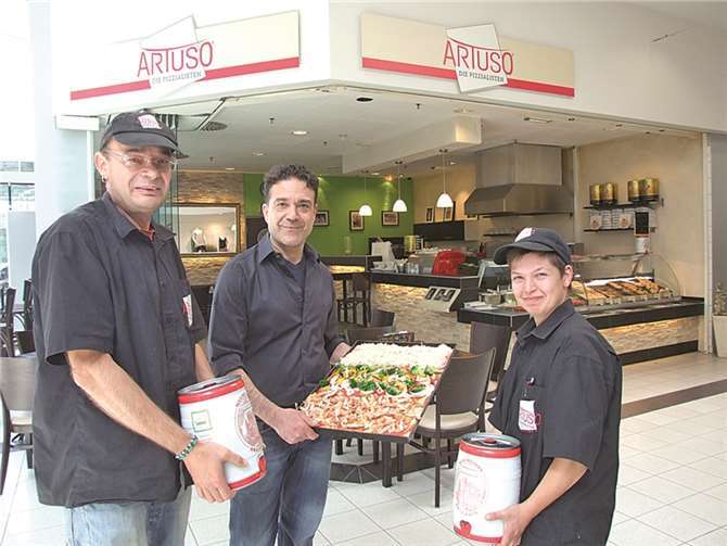 Die Pizzeria Artuso hat ein besonderes kulinarisches Angebot für Fußballfans zu bieten.WAMFO.DE