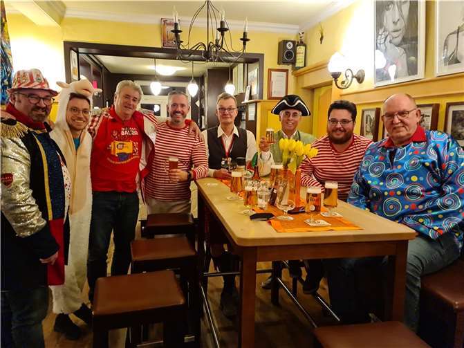 Die Plaidter Komiteeler mal ohne die gewohnte Uniform. Foto: privat