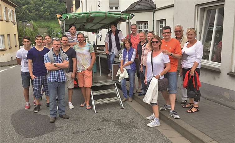 Die Planwagenfahrt hat allen Beteiligten großen Spaß gemacht.privat