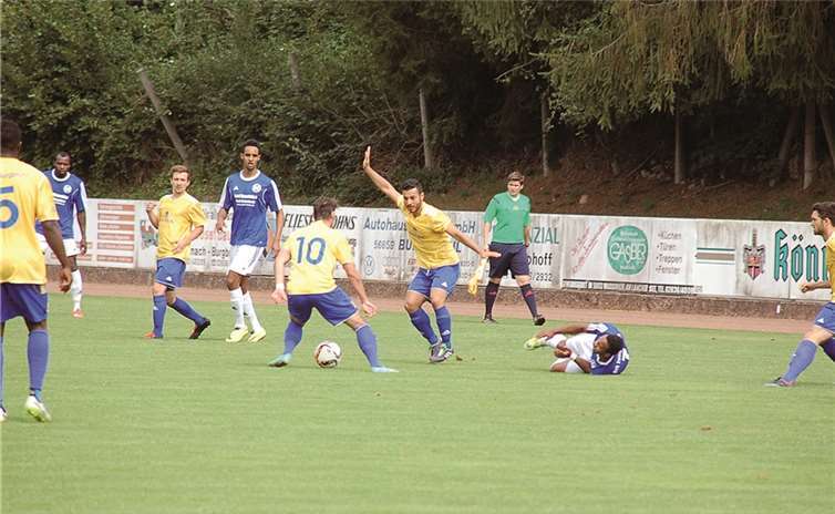Die Platzherren waren die Spielbestimmende Mannschaft.