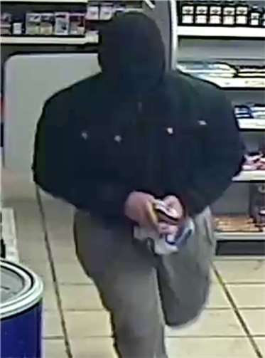 Die Polizei fahndet mit Bildern nach dem Täter. Fotos: Polizei