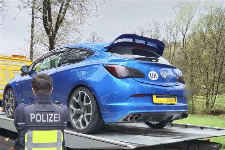 Die Polizei führte Schwerpunktkontrollen am "Carfriday" durch.Foto: Polizei