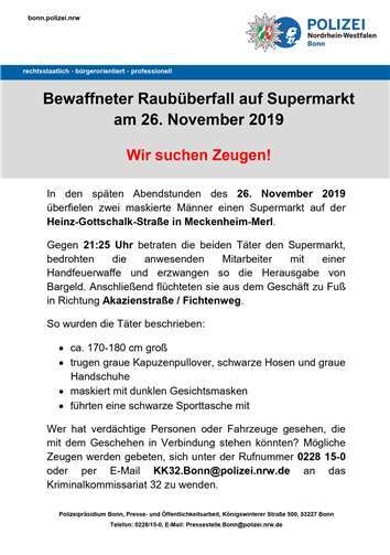 Die Polizei hat im Bereich des Tatortes Flugblätter verteilt. Quelle: Polizei