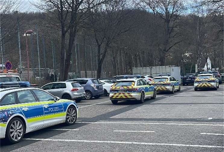 Die Polizei hatte am vergangenen Sonntag im Nettetal einiges zu tun. Foto: SK