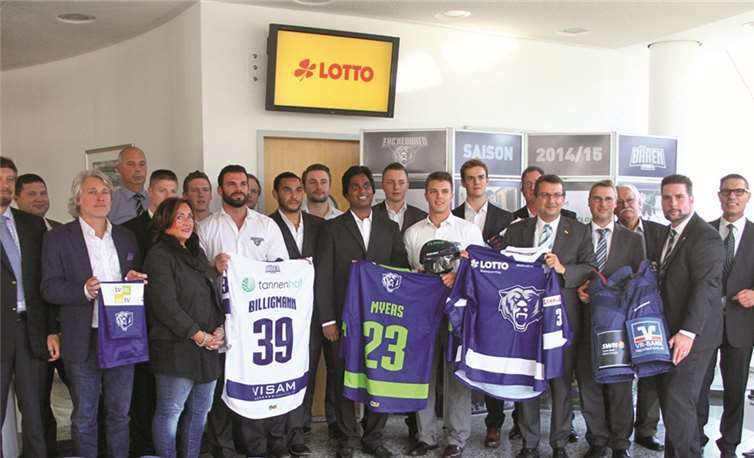 Die Präsentation bei Lotto war für die Bären ein sehr wichtiger Meilenstein.Rene Weiss
