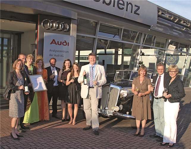 Die Präsentation der August-Horch-Edition 2013 fand zum 15. Mal im Audi-Zentrum Koblenz statt.  US