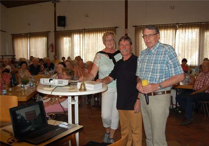 Die Präsentation fand viele interessierte Zuschauer.