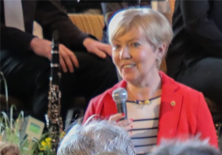 Die Präsidentin des Lions Clubs Meckenheim-Wachtberg, Rose-Marie Brauckmann, begrüßte die Gäste.