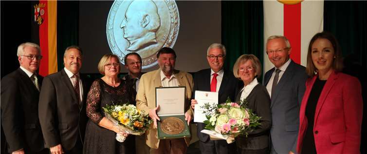 Die Preisträger des Landkreises Neuwied Roswitha Schulte, Udo Franz und Ingrid Ely-Herbst.