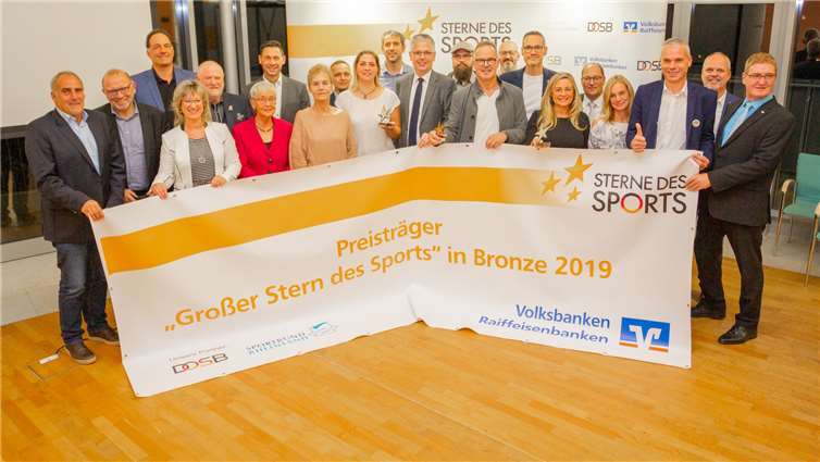 Die Preisverleihung an den SV Kaifenheim.Foto: privat