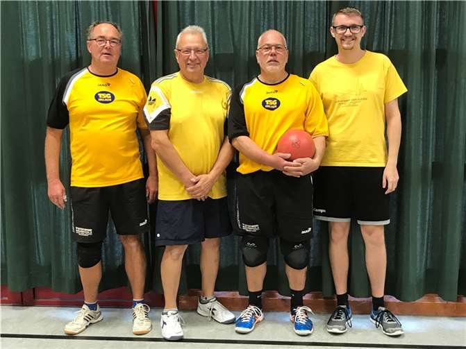 Die Prellballer der TSG Irlich beim Spieltag in Wallertheim.  Foto: privat