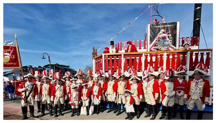 Die Prinzengarde. Fotos: privat