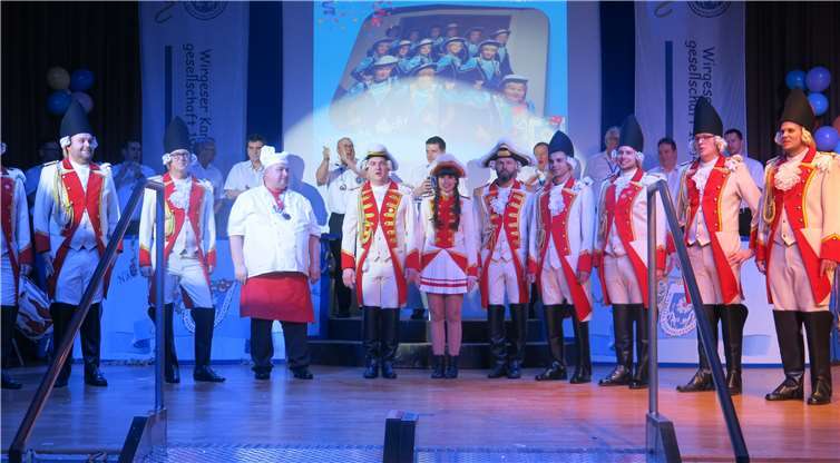 Die Prinzengarde der WKG.