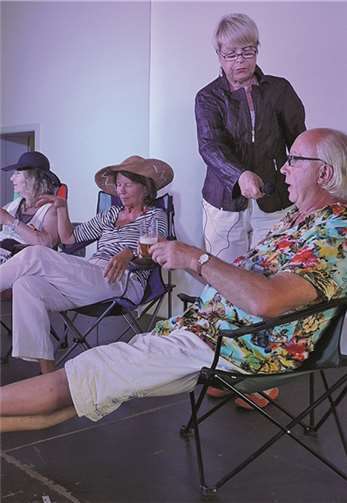 Die Proben laufen auf Hochtouren - die Premiere findet am 10. Oktober statt.privat